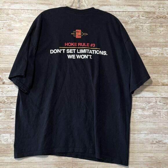 San Diego State SDSU Aztecs Shirt Hoke Rule #3 We Will Fight Til Victory XXL - Picture 4 of 7